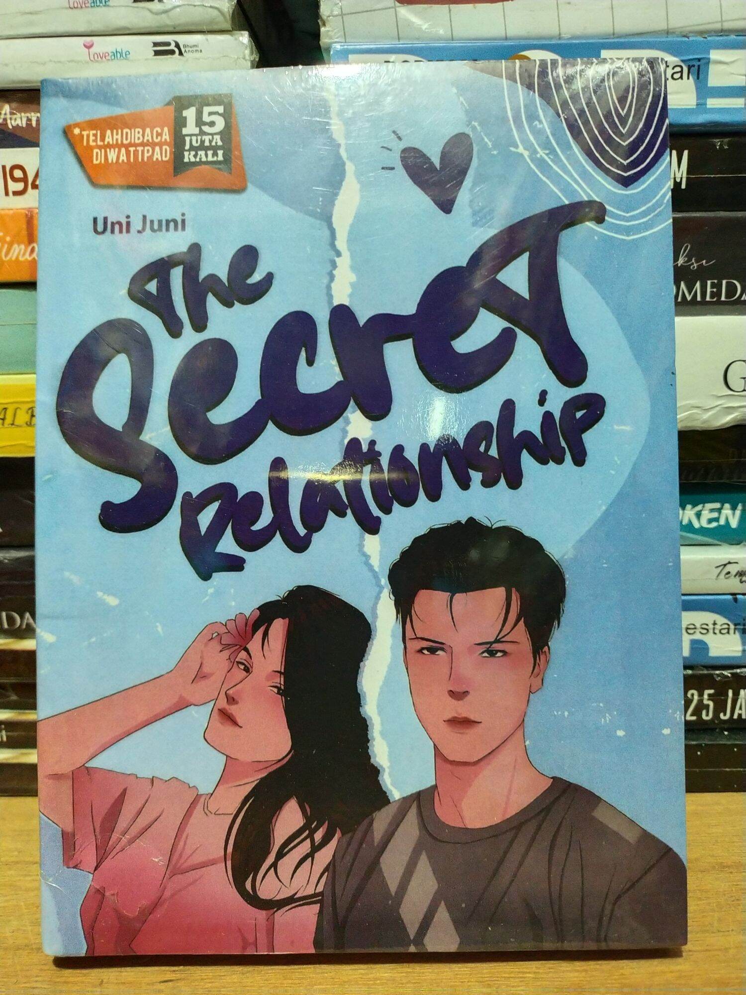 Buku Novel THE SECRET RELATIONSHIP UNI JUNI Lazada Indonesia