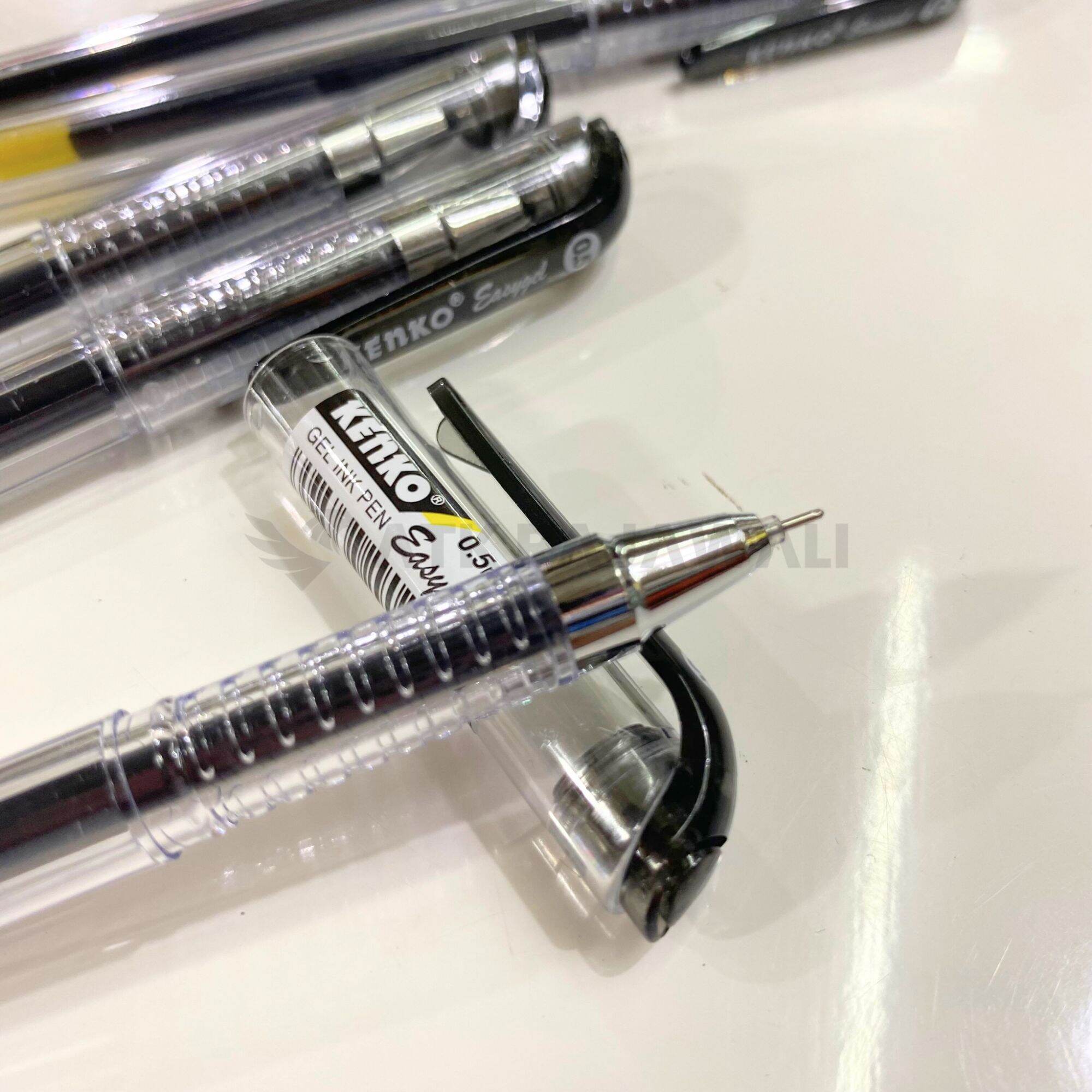 Pulpen Gel Kenko / Pen Easy Gel Kenko 0.5mm / 1 Pack(12 Pcs)