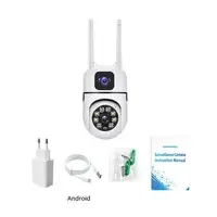 V380 Pro Kamera Keamanan CCTV Kamera IP Luar Ruangan WiFi 1080P HD IP66 Kamera CCTV Tahan Air