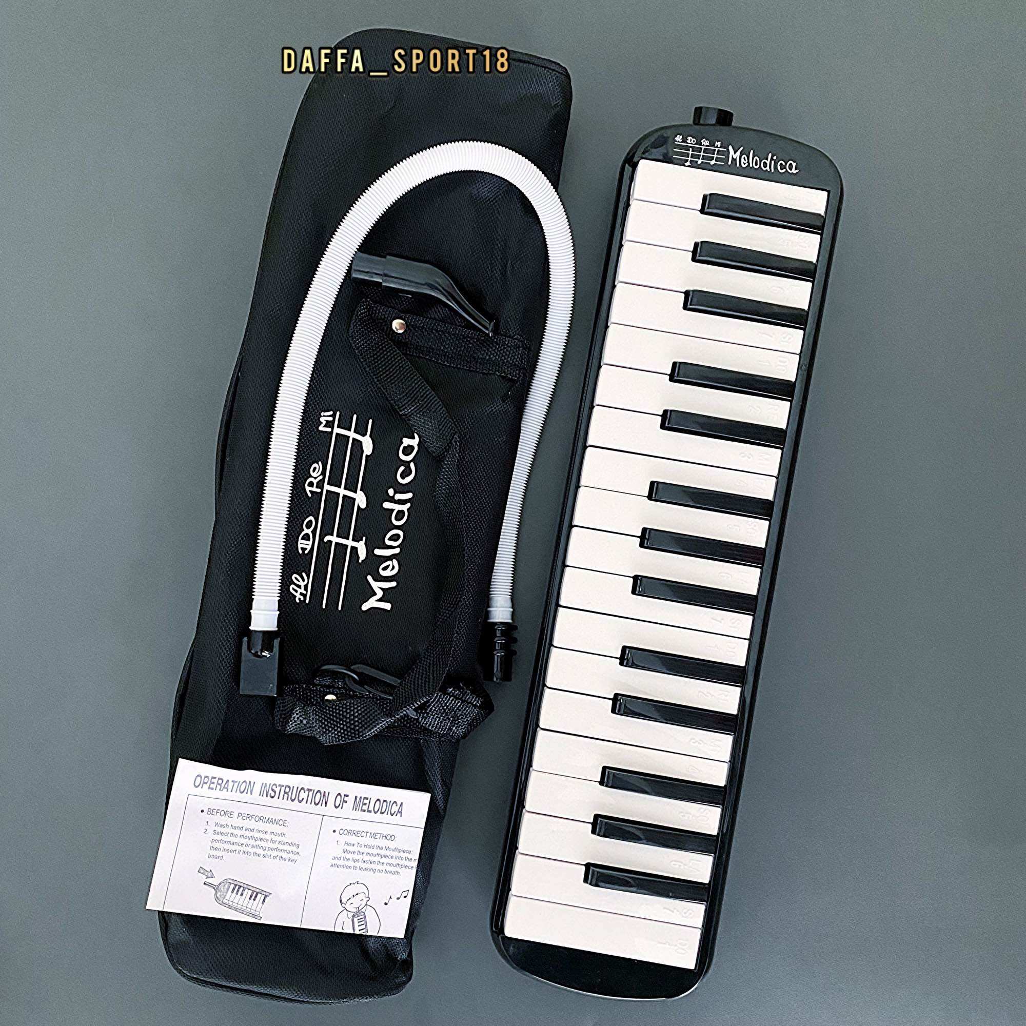 Pianika Melodica Original Tas Cover Hitam Dan Merah 32 Key Harga  107,500 Ringgit*Penghantaran Percuma