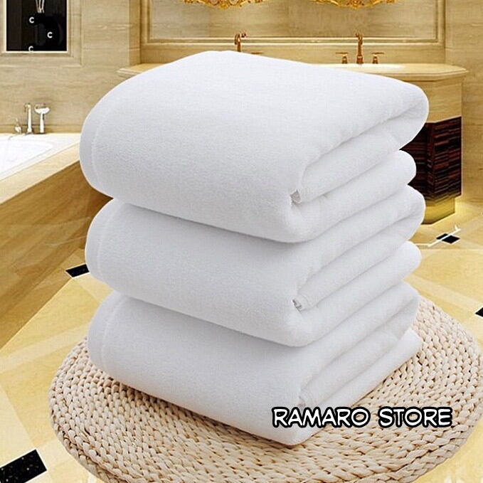 Thick 5-Star Hotel Towels/Hotel Towels Measuring 70X140/Jumbo Adult Hotel Towels Harga 79,900 rupiah*Gratis Ongkir