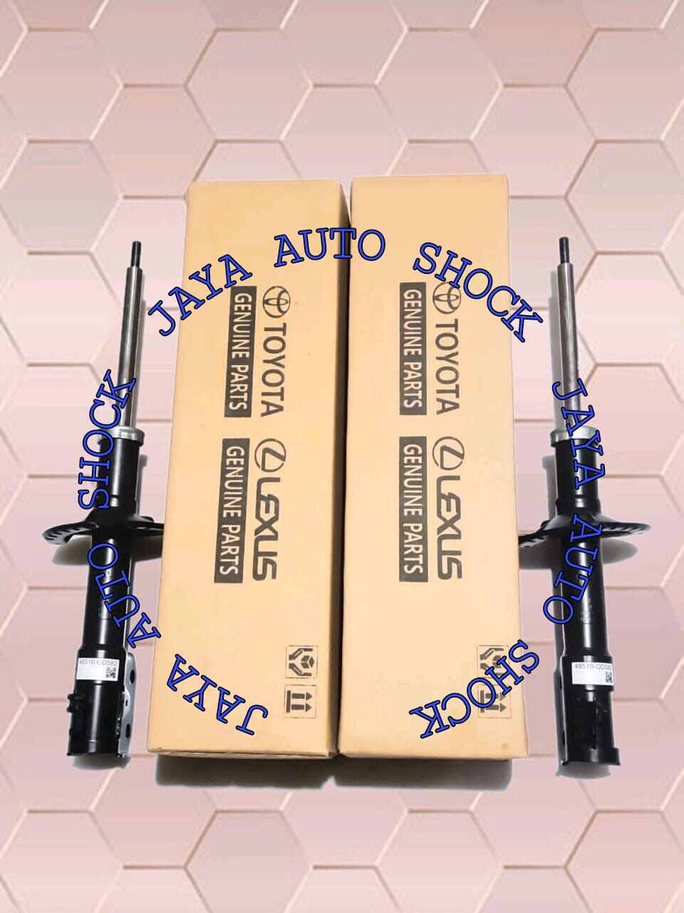 shockbreaker new yaris depan belakang Harga 1,200,000 rupiah*Gratis Ongkir