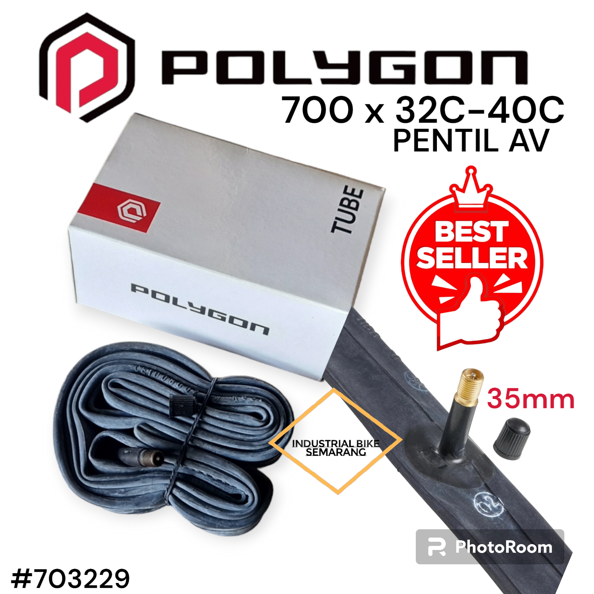 TERMURAH] POLYGON Ban Dalam 700 x 30C 40C Tube Ban Dalam 700C X