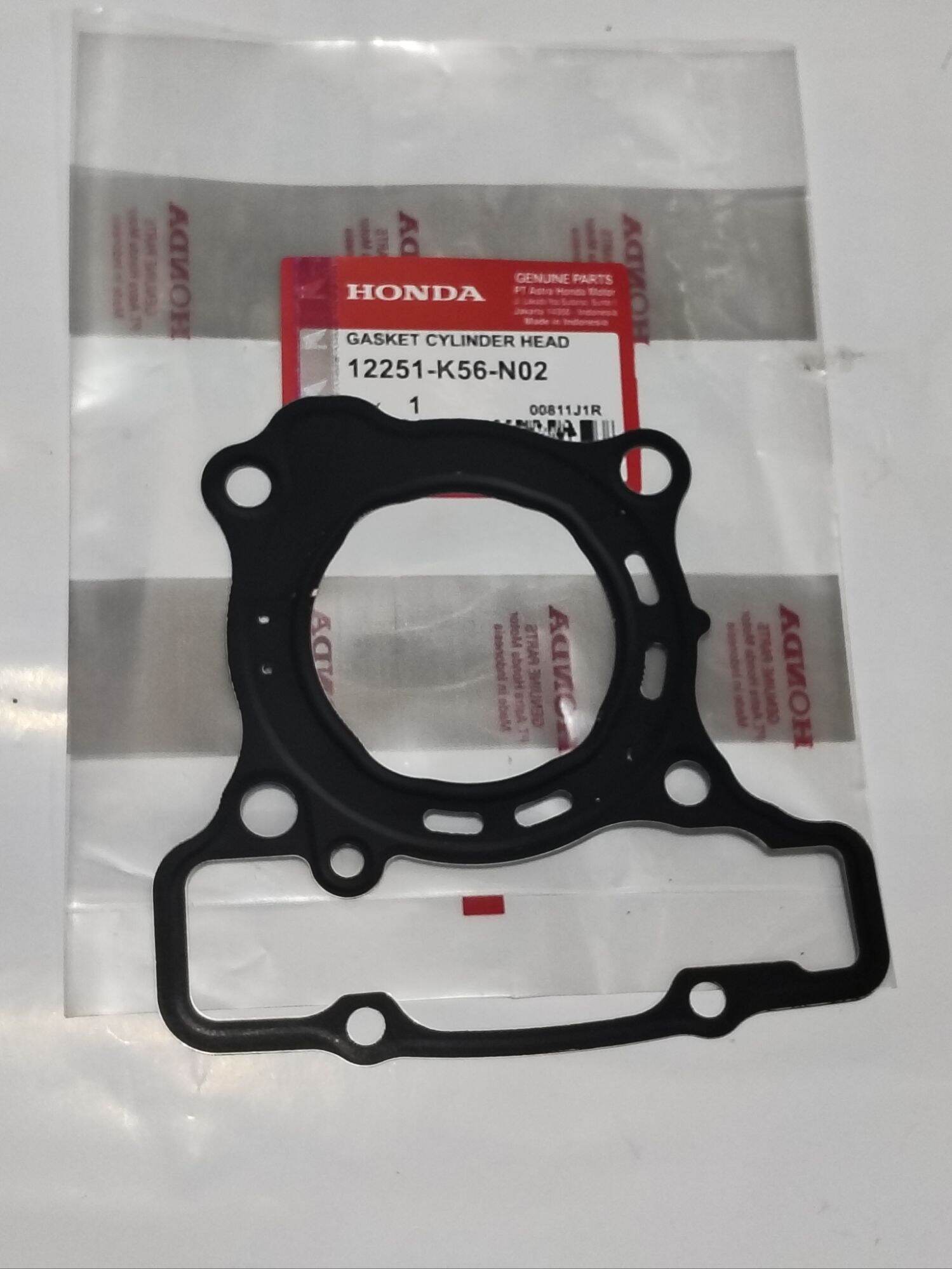 Gasket Paking Head Honda Sonic 150 Cb 150Led Supra Gtr 15 Code K56 Ahm Harga 18,500 rupiah*Gratis Ongkir