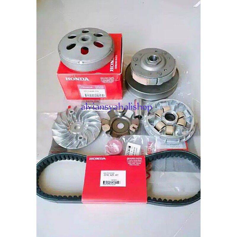 Paketan pully Assy Cvt Komplit Vario 125 Fi Old 2012-2015 Harga  600,000 Ringgit*Penghantaran Percuma