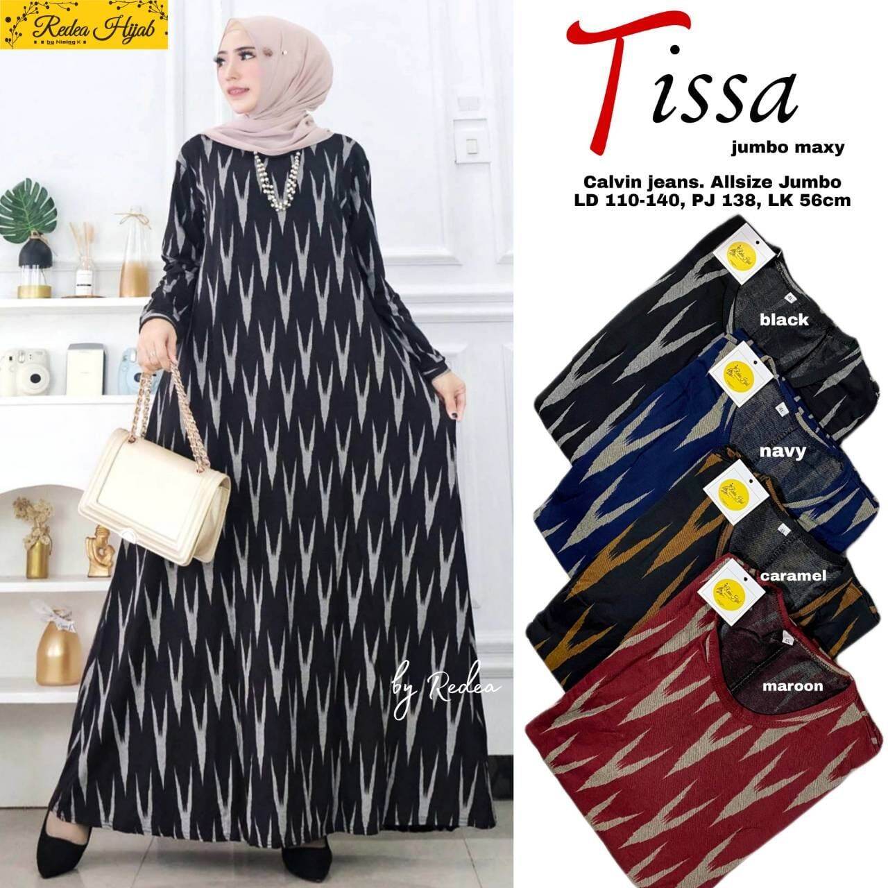 gamis syari dinar2 calvin jeans ld 105 130 melar maximal