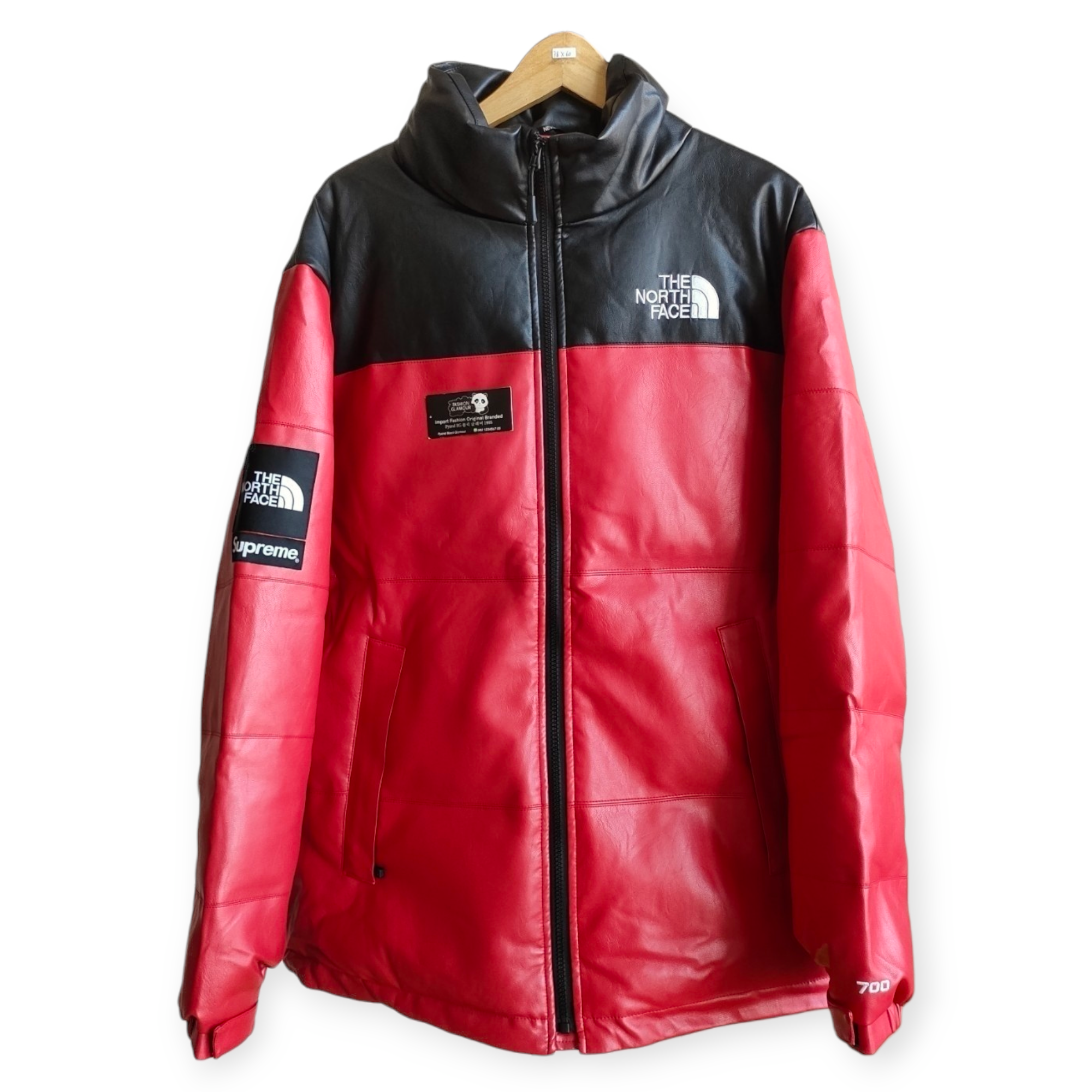JAKET BULANG KULIT THE NORTH FACE Jaket Zipper Kulit Pu Jaket