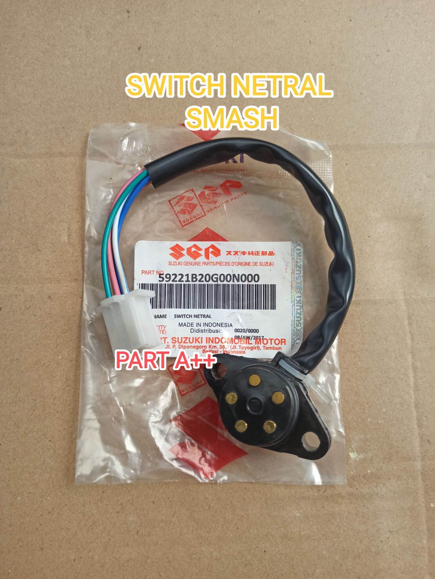 Switch Netral Suzuki Smash Lazada Indonesia