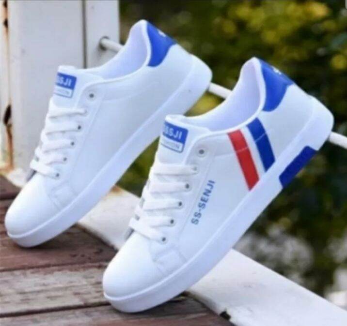 Sepatu Pria Sneakers SS Senji Plat Hitam Putih Terbaru Murah Keren Sepatu Pria Sneakers SS Senji Plat Hitam Putih Terbaru Murah Keren