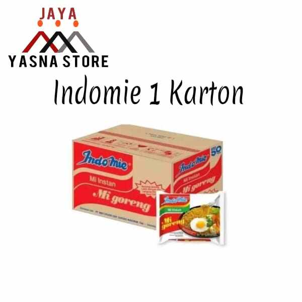 Promo fried Indomie-1 carton 40PCs Harga 138,096 rupiah*Gratis Ongkir