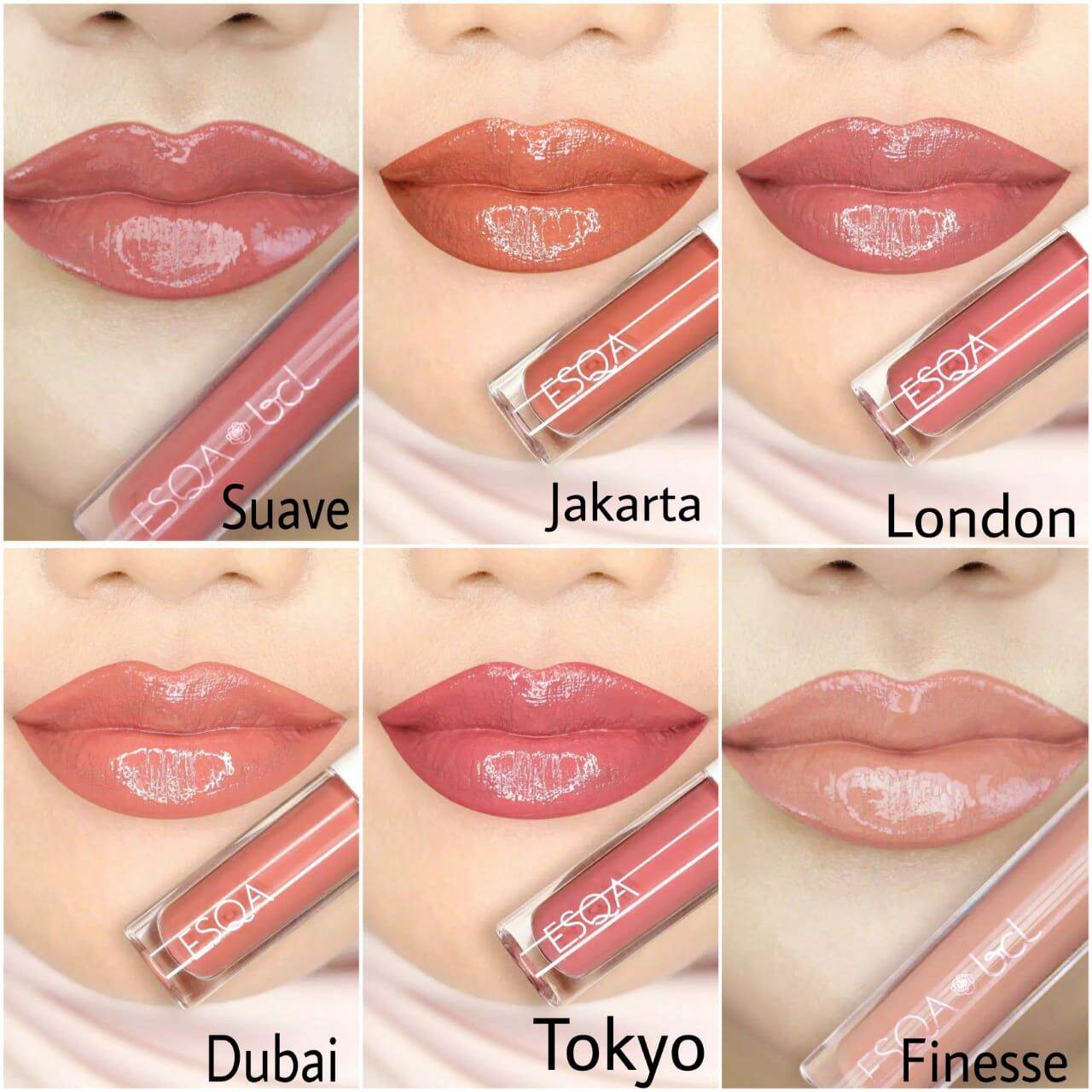 esqa x bcl lip gloss