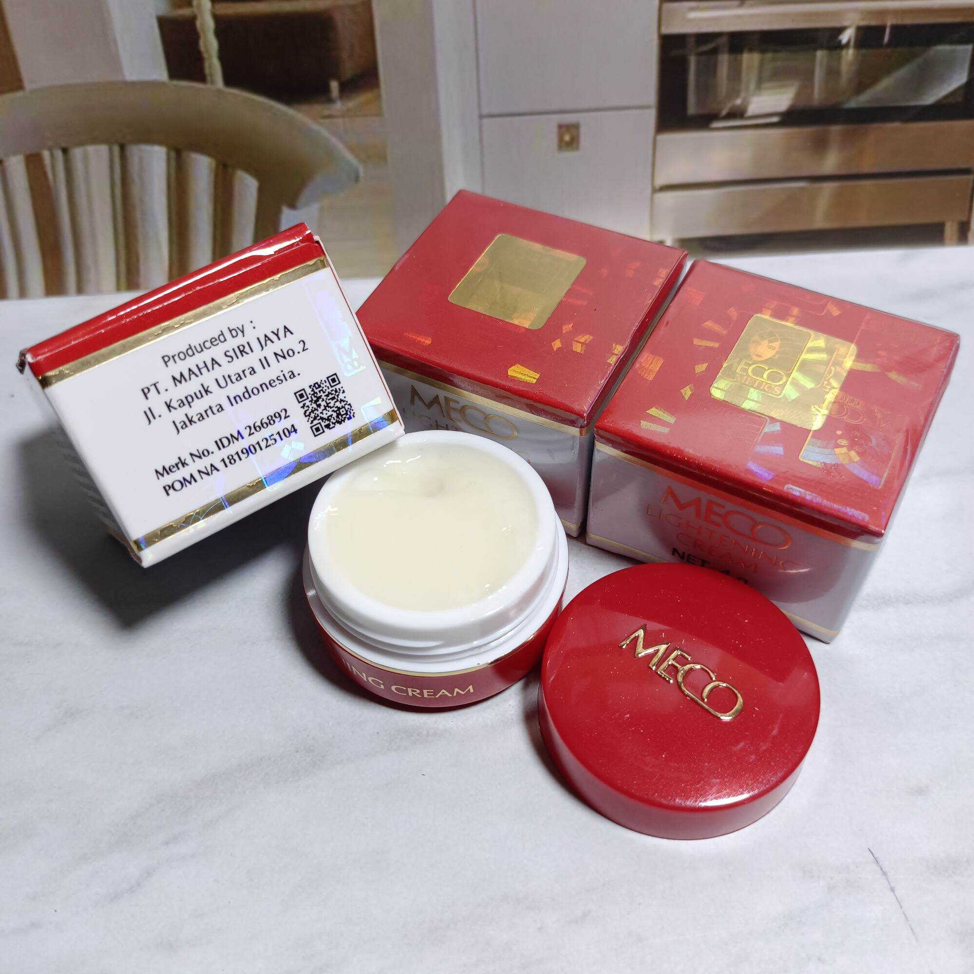 Meco Lightening Cream 4g original BPOM | Lazada Indonesia