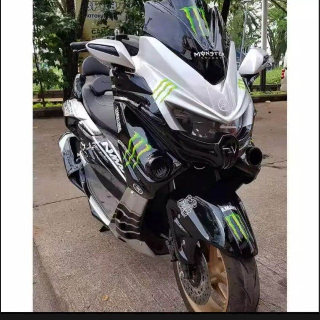 sepaket body nmax model predator , modifikasi nmax model predator