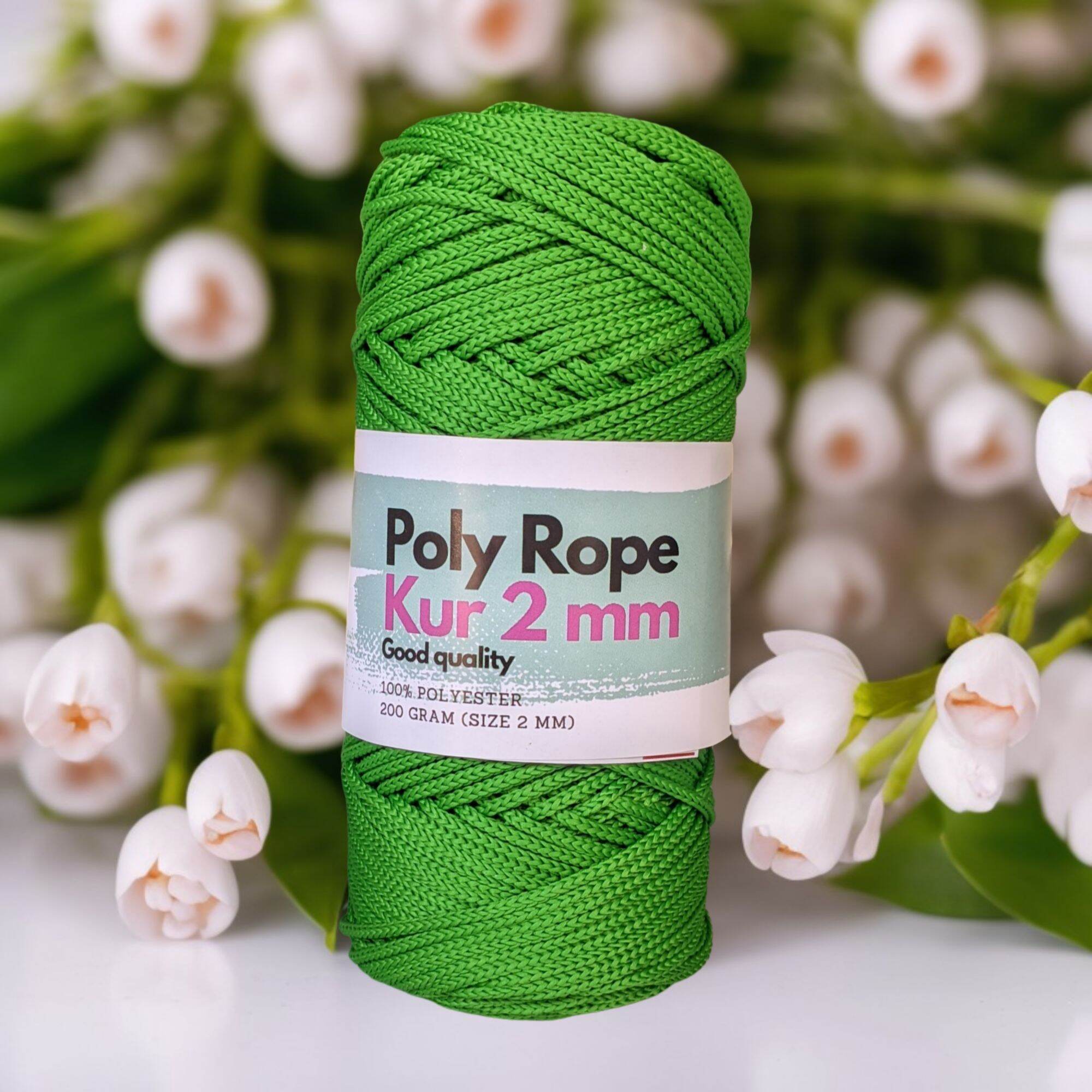BENANG RAJUT POLY ROPE 2 MM KATALOG 7