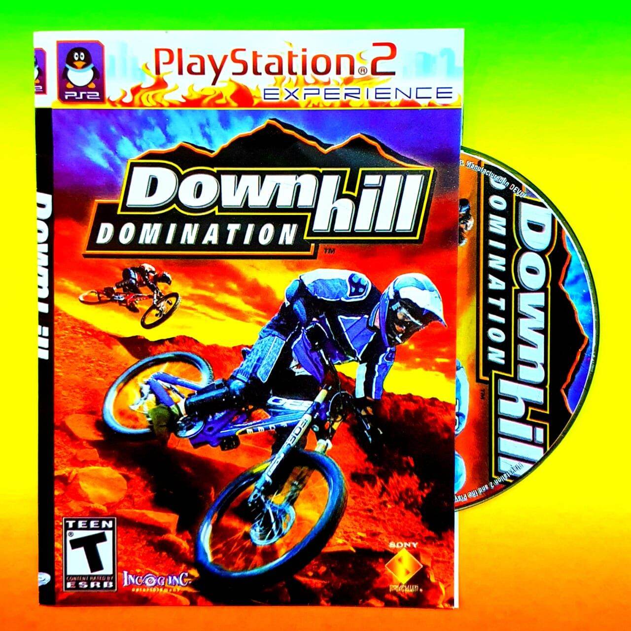 Kaset Video Game Playstation Ps 2 Down Hill Game Sepeda Downhill-Video Game Ps 2 Balapan Sepeda-Kaset Playstation Ps 2 Game Sepeda Balap-Maianan Anak Anak Video Game Ps 2 Terbaru Terlaris-Kaset Ps 2