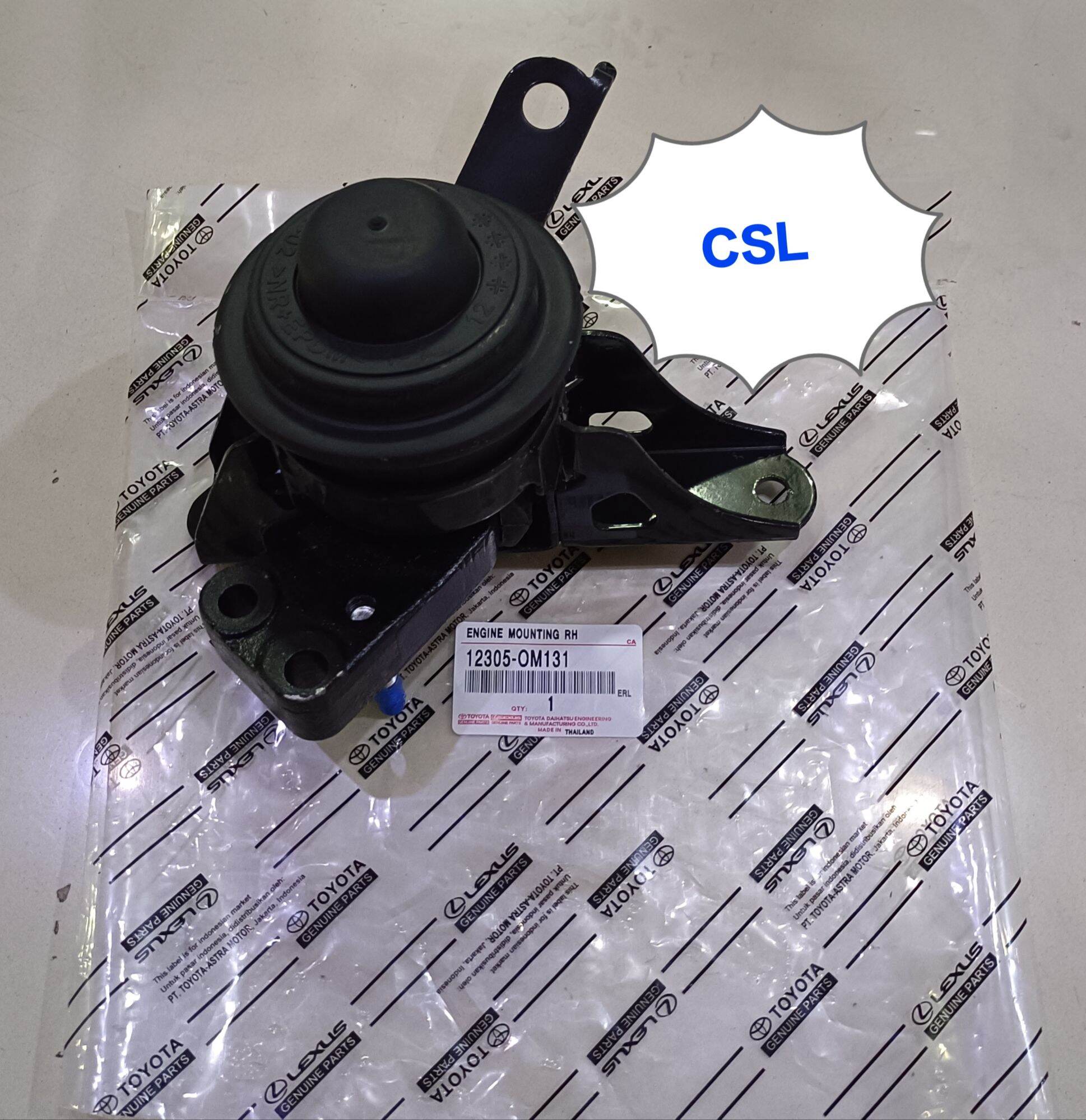 Engine mounting vios Yaris Matic right year 2013-2017 12305-om131 Harga 425,000 rupiah*Gratis Ongkir
