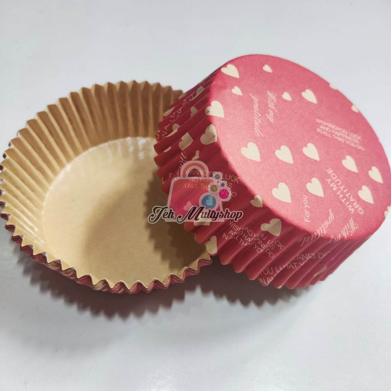 Paper cup case Bulat 8 cm/cup roti (Windmill) isi 200 pcs | Lazada ...