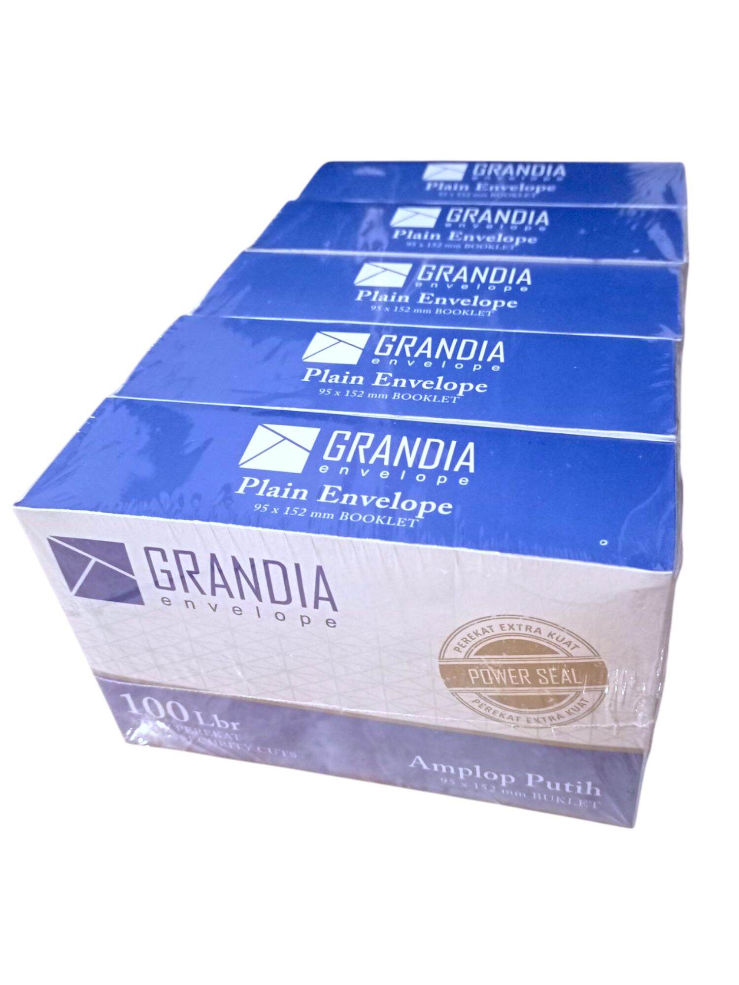AMPLOP PUTIH GRANDIA /MERPATI 1 BAL ISI 5PAK
