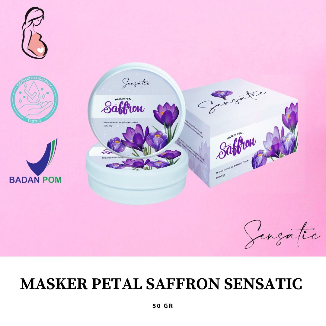 MASKER PETAL SAFFRON SENSATIC | Lazada Indonesia