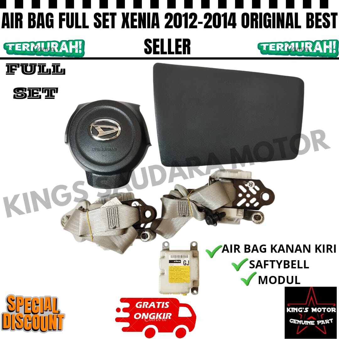 Air Bag Full Set Xenia 2012-2014 Best Seller Termurah Original Harga 2,500,000 rupiah*Gratis Ongkir