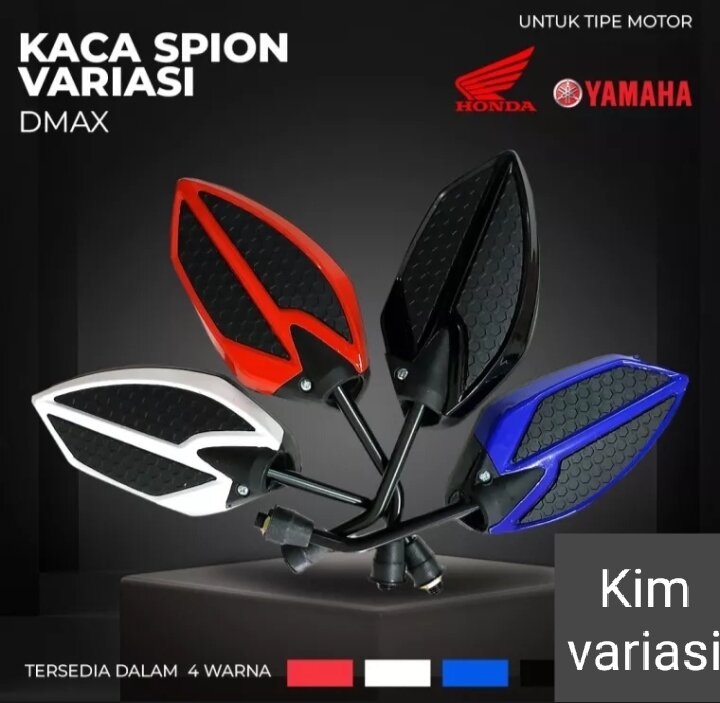 Kaca Spion Motor Variasi Dmax Universal Untuk Motor Honda Dan Yamaha