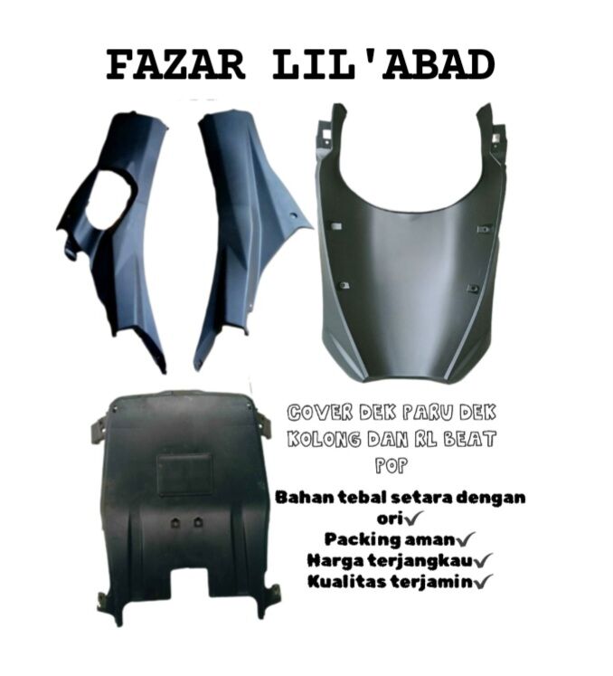 Cover for the Lower Deck of the Ship and the Right and Left Rl Beat Pop Harga 30,000 rupiah*Gratis Ongkir