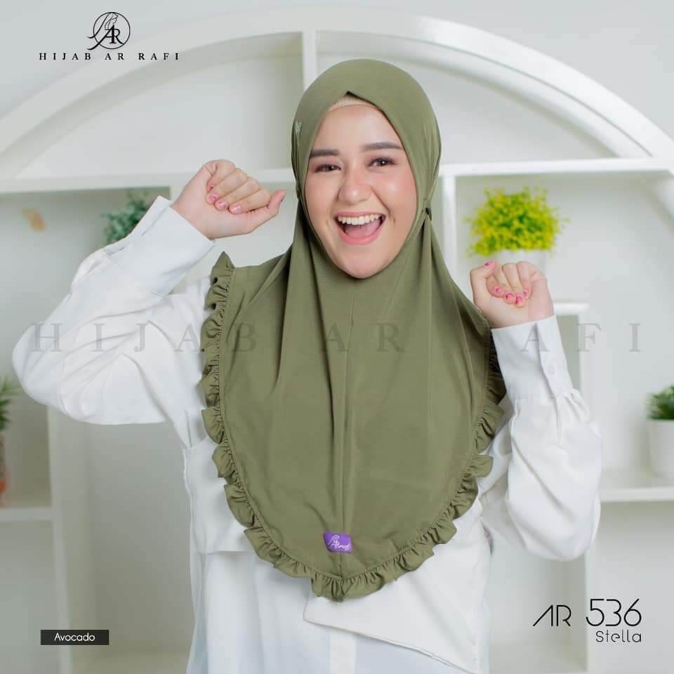 Arrafi Jilbab Hijab Kerudung Instan Terbaru Ar 536 Jilbab Instan Bisa Couple By Ar Ar Rafi 9104