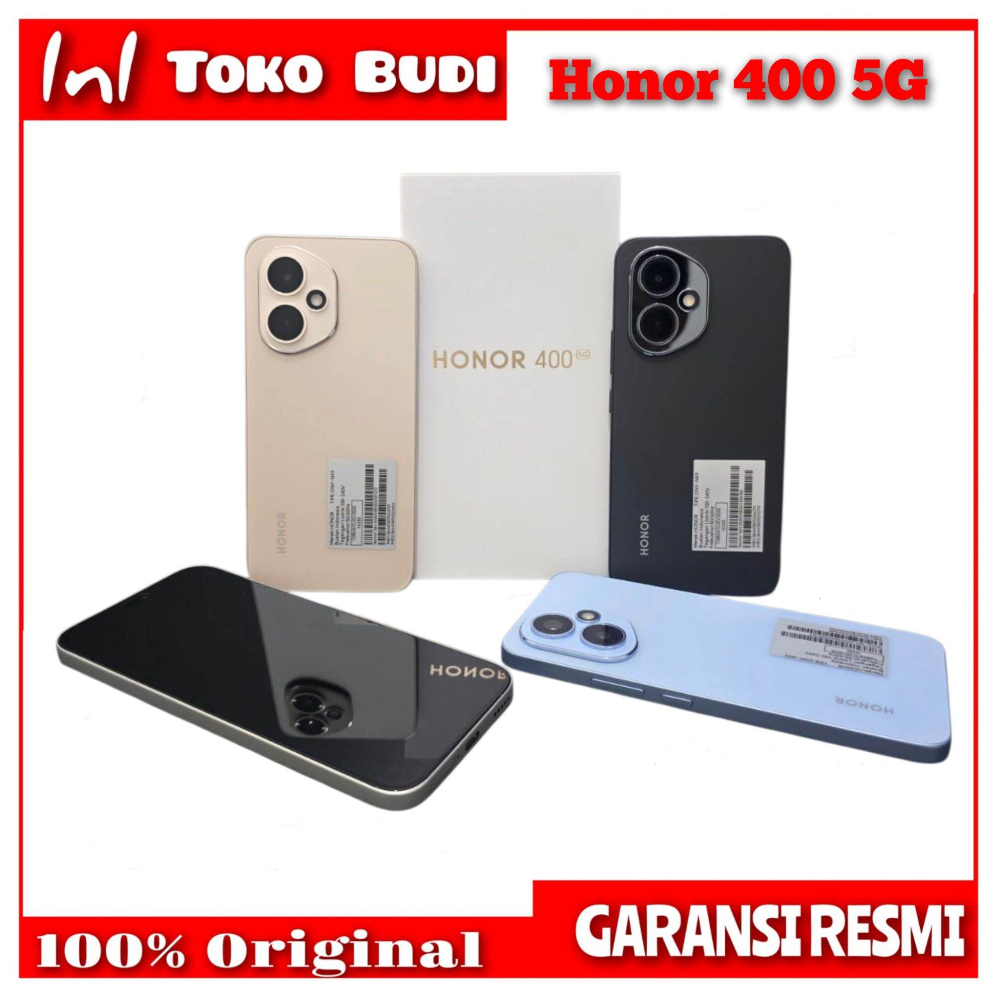Honor 400 5G 12/512 official warranty Harga 6,050,000 rupiah*Gratis Ongkir