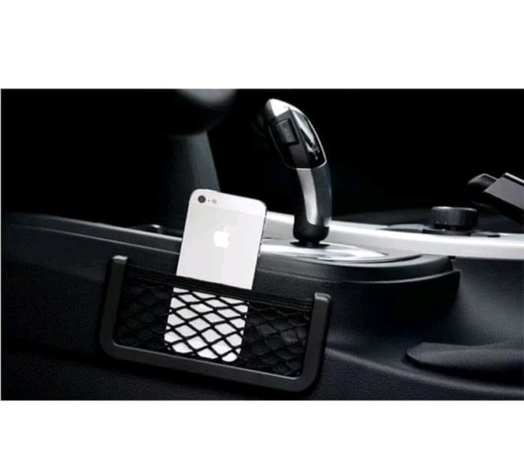 Universal Car Net Pocket Organizer Car Hp Storage Net Pocket Organizer Harga 14,000 rupiah*Gratis Ongkir