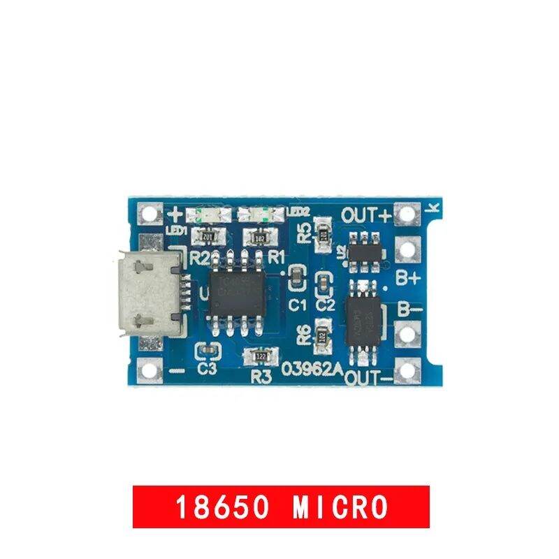 Modul Cas Modul TP4056 Battery Protection Charging Modul Cas Baterai Lithium ...
