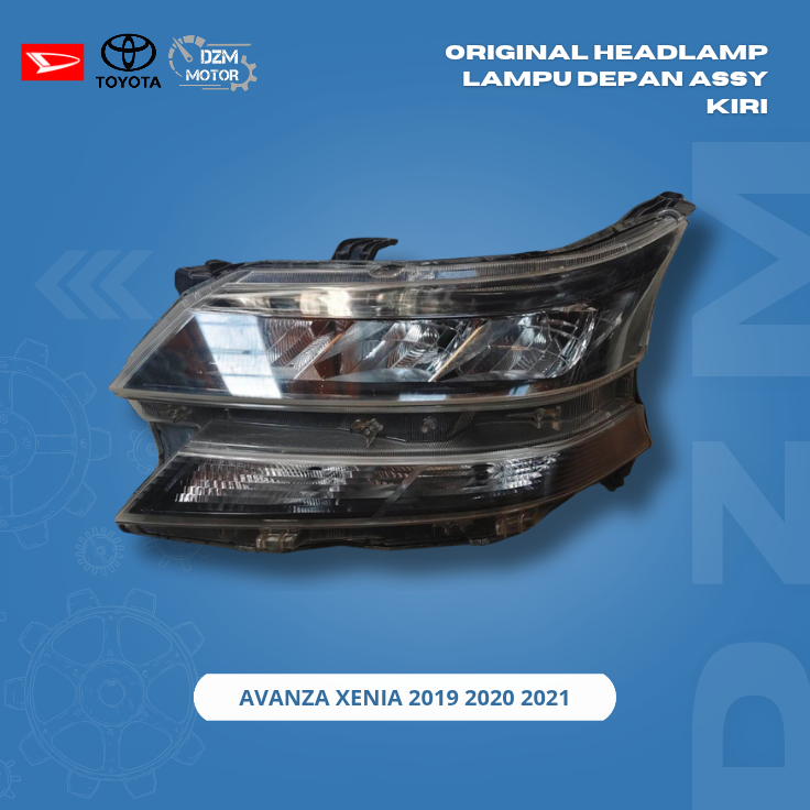 Original headlamp front lamp Assy left Avanza Xenia 2019 2020 2021 Harga 950,000 rupiah*Gratis Ongkir