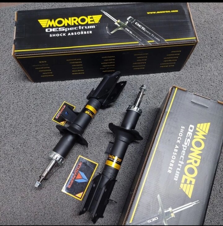 shockbreaker depan shock Toyota calya / Daihatsu Sigra original merk MONROE genuine parts Harga 1,000,000 rupiah*Gratis Ongkir