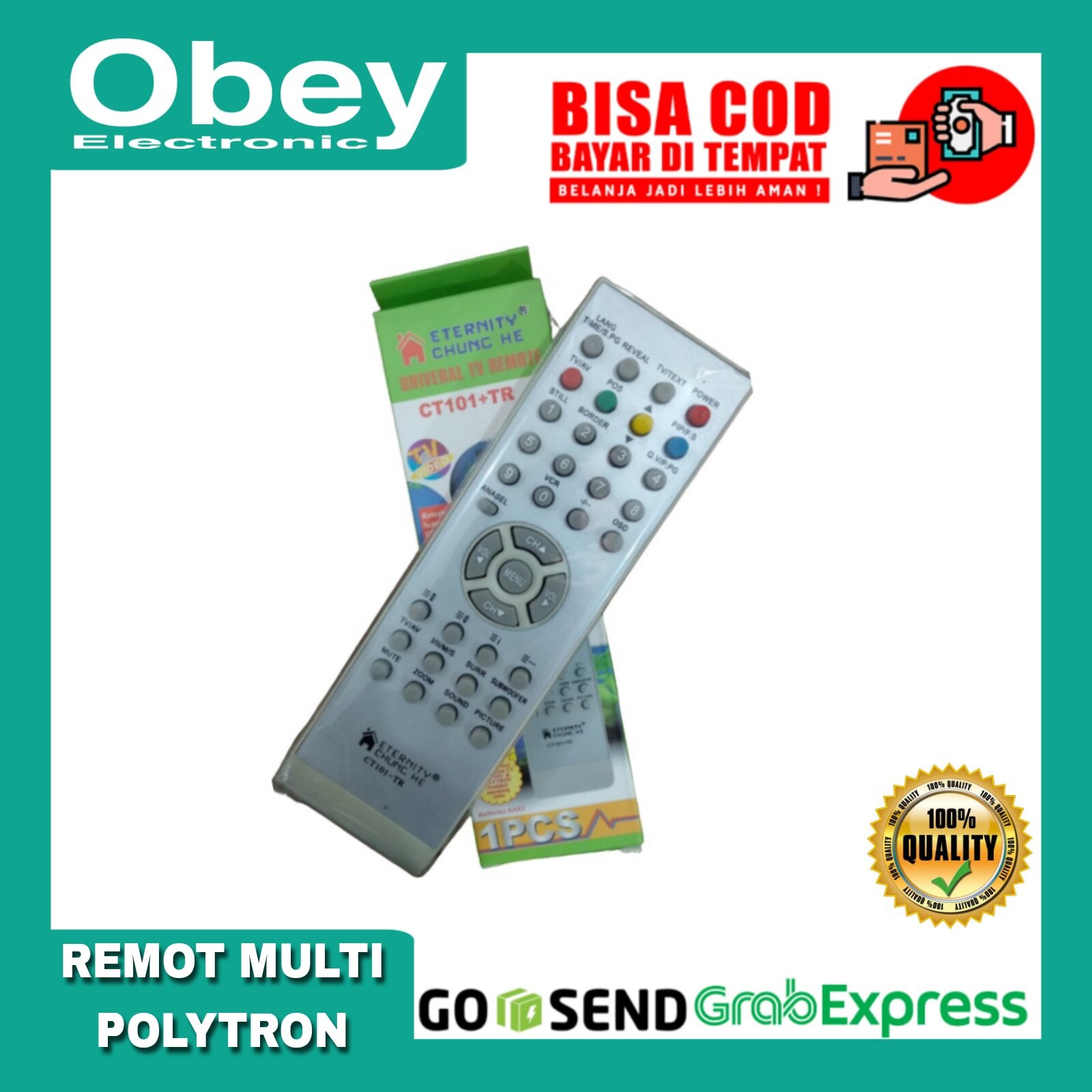 REMOT TV TABUNG POLYTRON | Lazada Indonesia