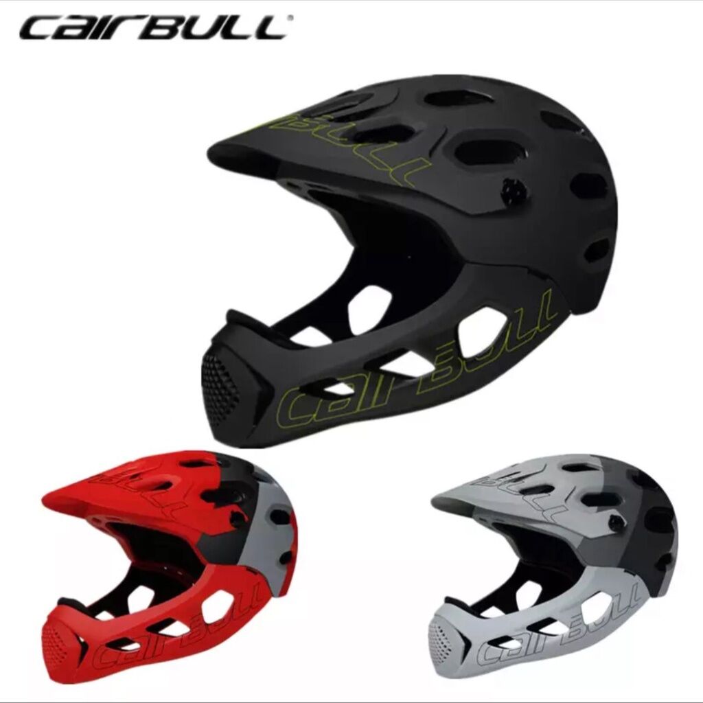 Helm Sepeda Cairbull Allcross CB49 Helm MTB Dewasa Full Face Helm