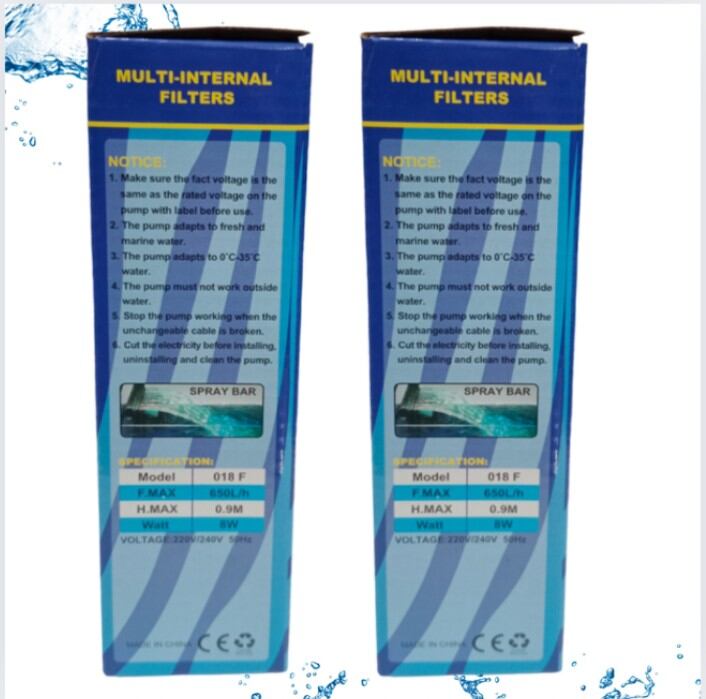 LUCKINESS 018F POMPA AQUARIUM MULTI INTERNAL FILTER