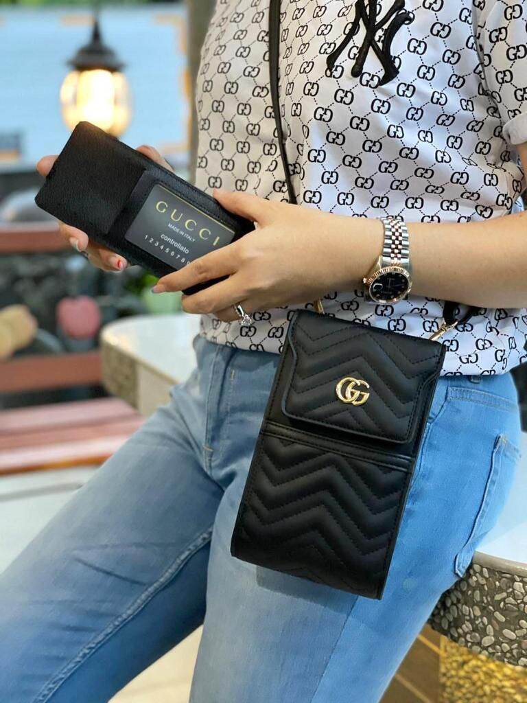 Sling Shoulder bag Gucci marmont Controllato ori second import italy