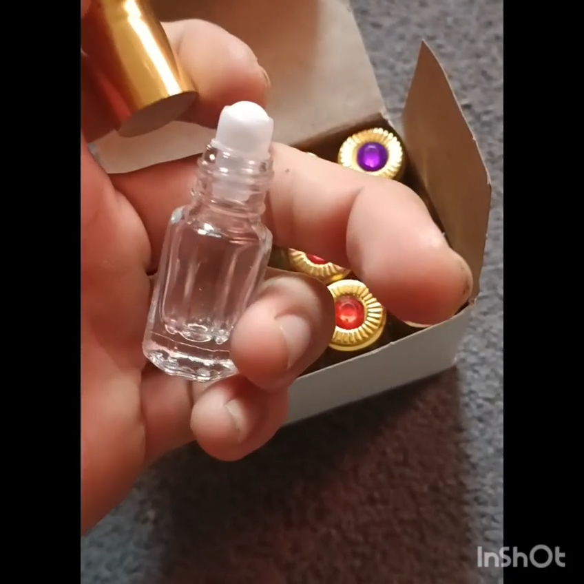 BOTOL REFILL PARFUM ROLL ON 6ML ISI 12PCS BOTOL KOSONG OLES / BOTOL ...