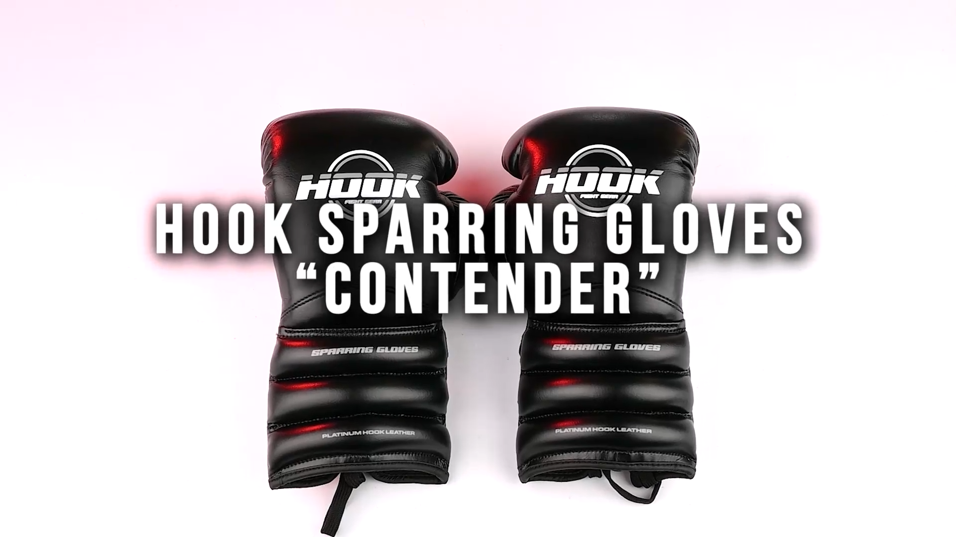 Sarung Tinju Sparring Hook Fight Gear Boxing Gloves Contender Lace Up