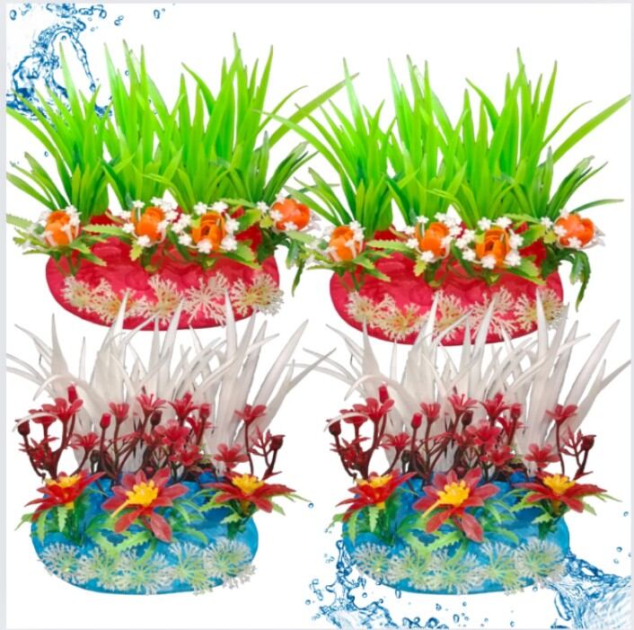 HIASAN DEKORASI RUMPUT RIMBUN ORNAMEN AQUARIUM AQUASCAPE