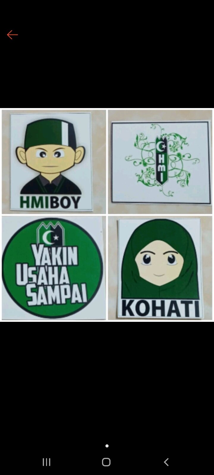 Stiker Hmi Lazada Indonesia