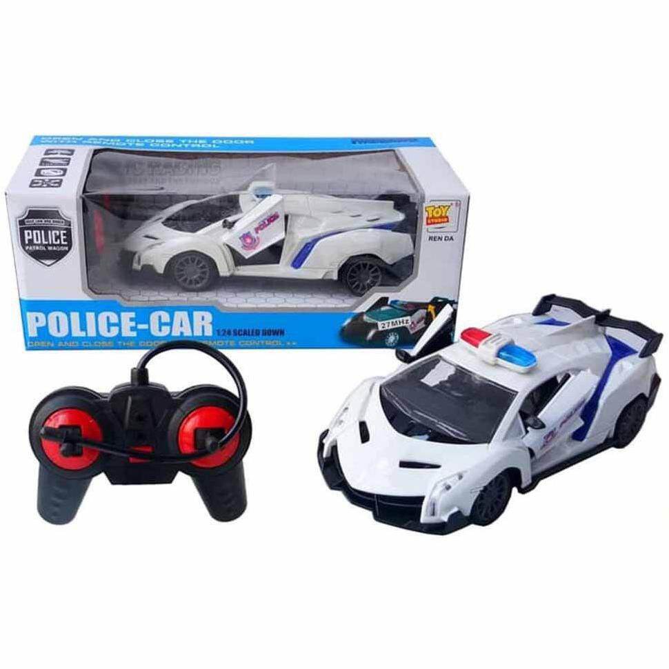 remote control police car 4d