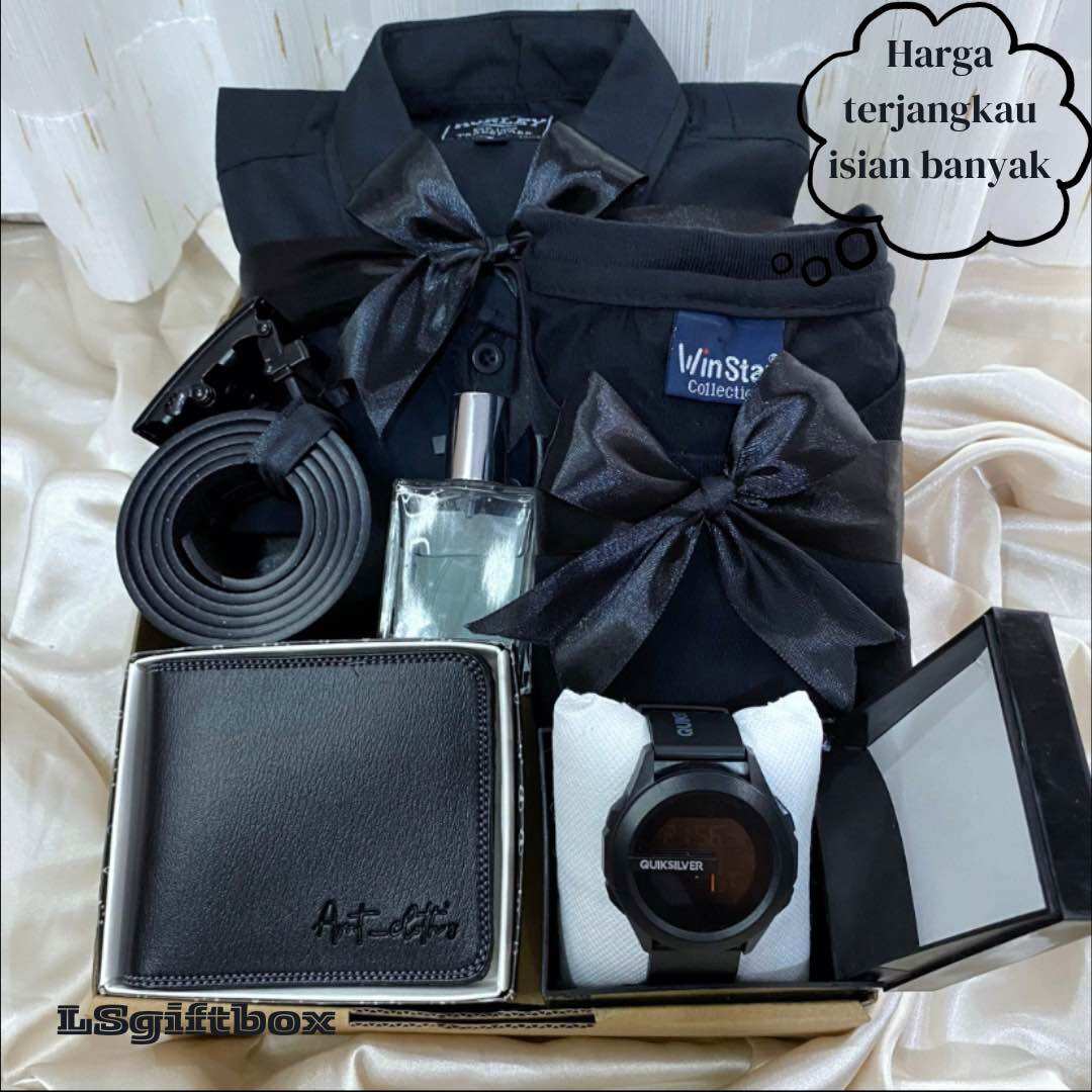 (paket Hemat)hmapers Giftbox Cowok Kado Cowo Murah Paketan Kado Ulangtahun Kado Annyversary Hampers Cowok