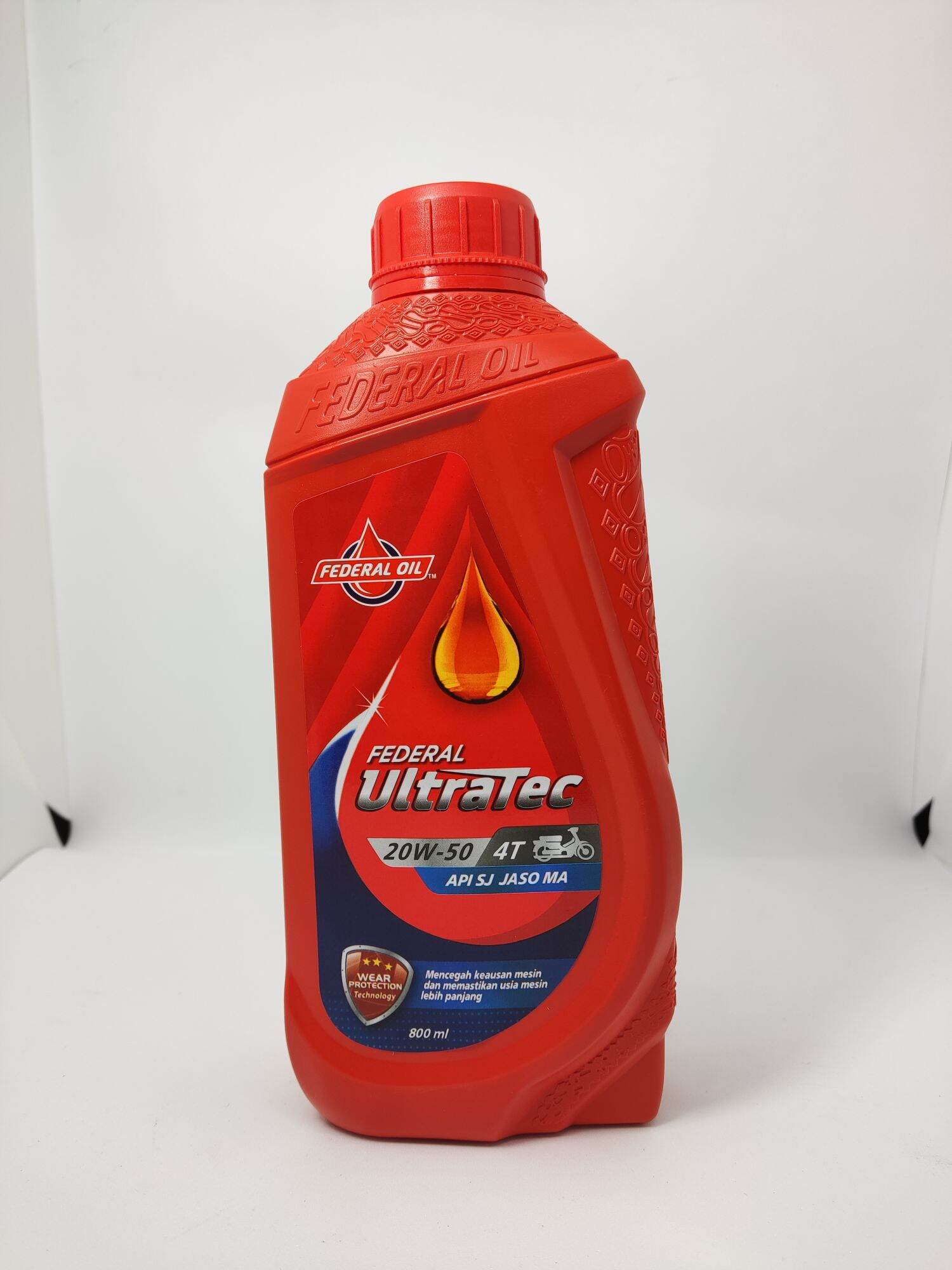 Oli Federal Ultratec 800ML 20W-50 Oli Motor Bebek Federal Ultratec 0 ...
