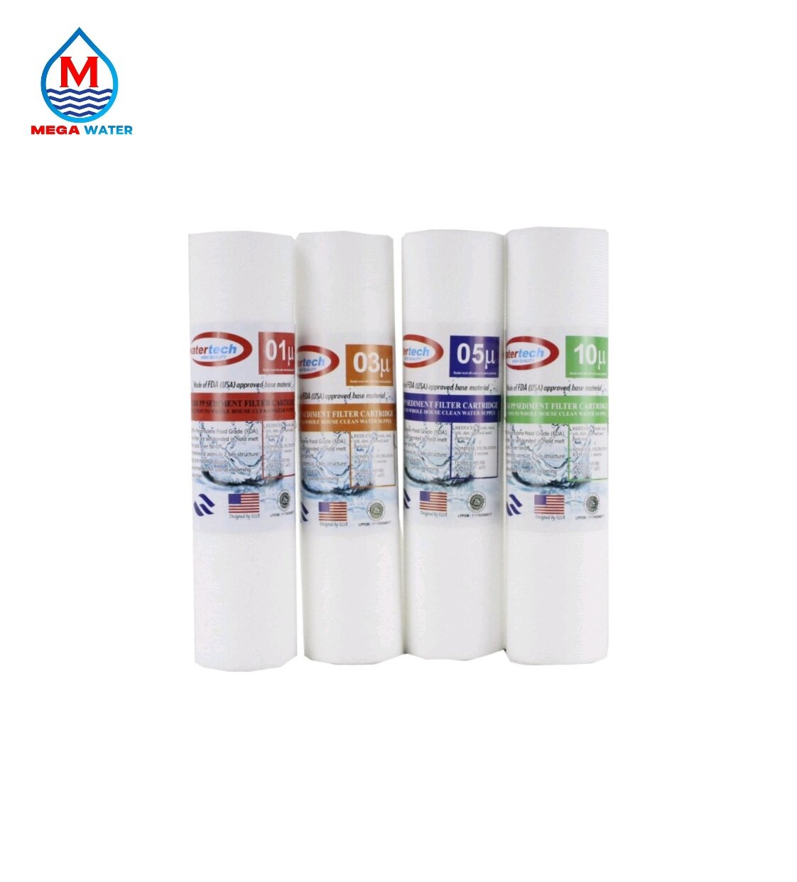 0Sedimen Filter Air 10 Inch / Cartridge Filter Air 10 Inch WATERTECH