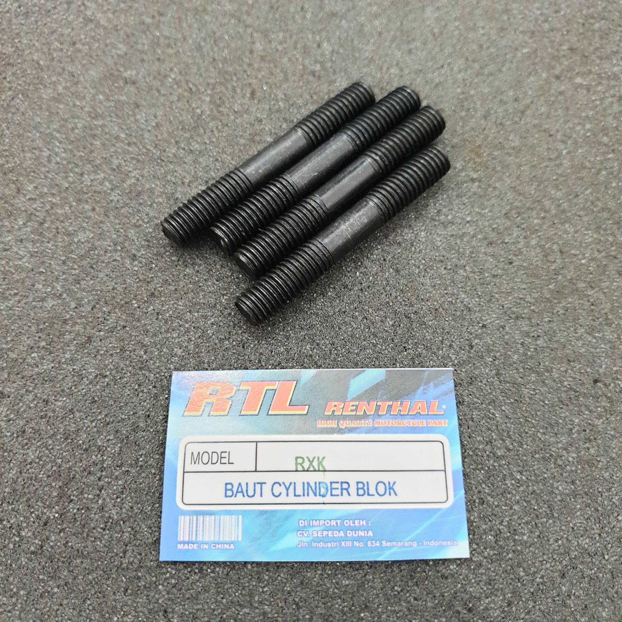 Baut Cylinder Block Baut Mesin Tusuk Sate Silinder Blok Rxk Pcs