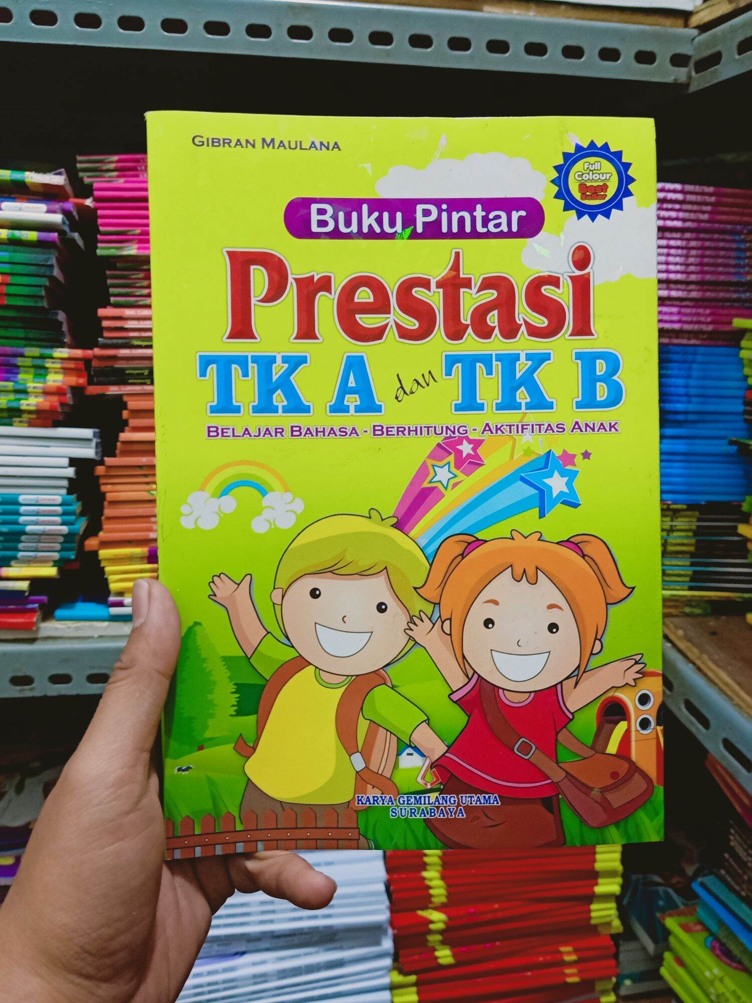 BUKU PINTAR PRESTASI TK A Dan TK B Full Colour | Lazada Indonesia