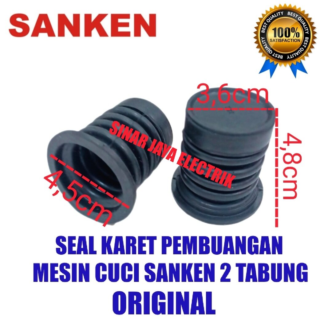 Seal Karet Pembuangan Mesin Cuci Sanken Tabung Original Lazada