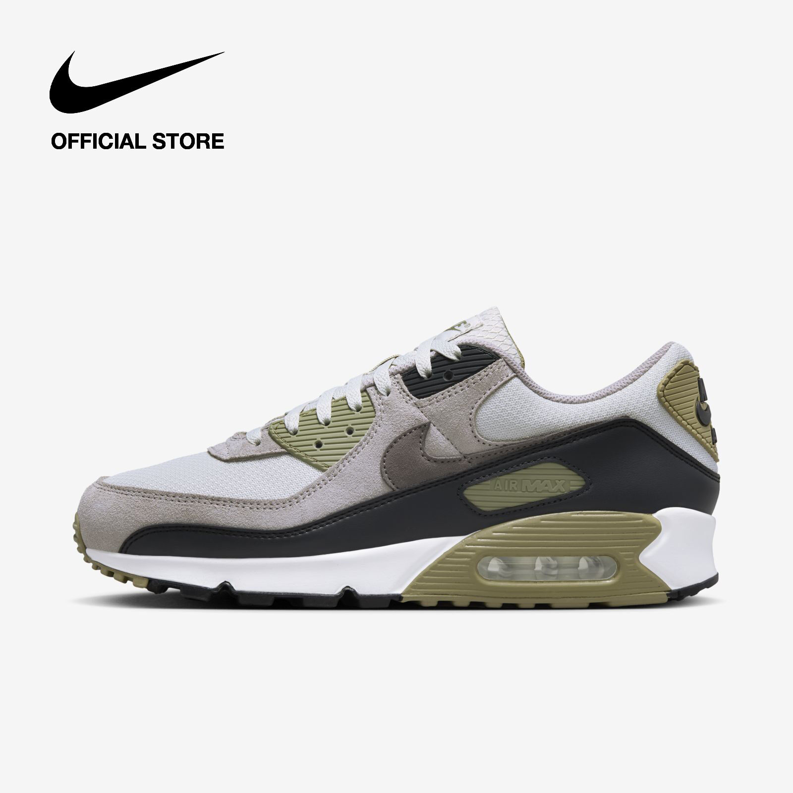 Nike Men's AIR Max 90 Shoes - Light Bone [DM0029-011] Harga  1,439,130 rupiah*Gratis Ongkir