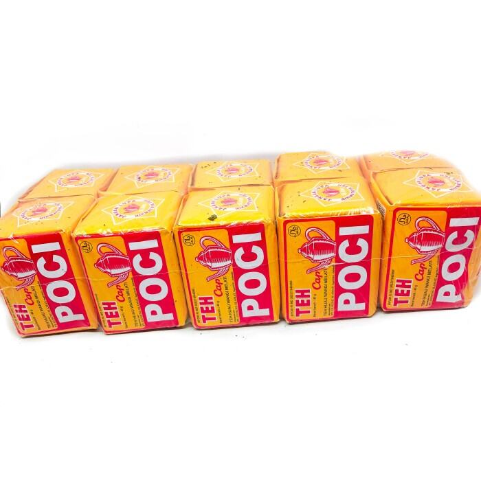 Teh Poci Kuning Kemasan 40gram 1 Pack isi 10pcs | Lazada Indonesia