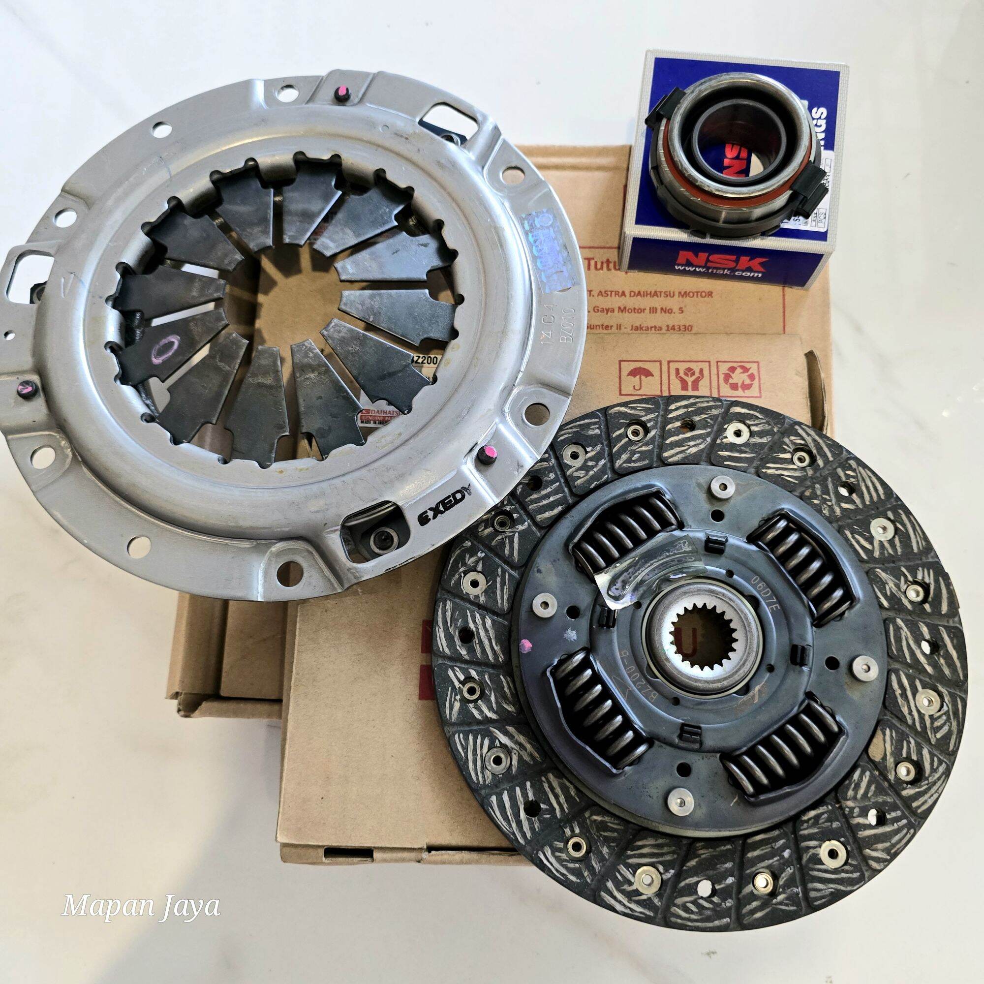 ORI KAMPAS KOPLING SET KOMPLIT DAIHATSU XENIA 1000 1.0 2012-2015 Harga 1,486,900 rupiah*Gratis Ongkir